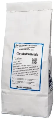 Productfoto Sinaasappel choco cake mix 550gr