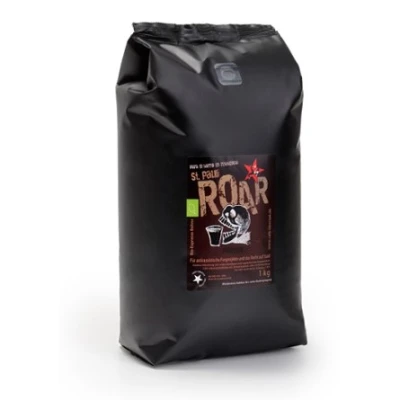 Productfoto Fair trade koffie bonen ROAR 1kg