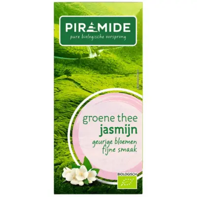 Productfoto Groene jasmijnthee builtjes