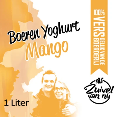 Productfoto Boeren Yoghurt - Mango