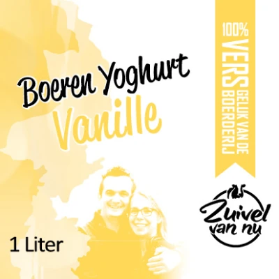 Productfoto Boeren Yoghurt - Vanille