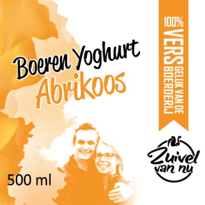 Productfoto Boeren Yoghurt - Abrikoos