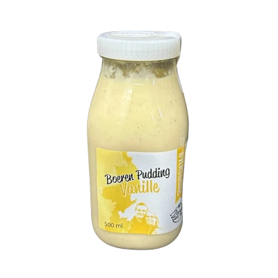 Productfoto Boeren vanille pudding, 500 ml