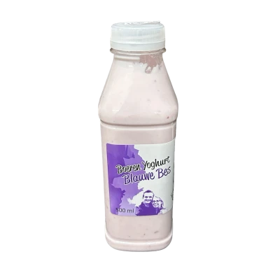 Productfoto Boeren yoghurt - Blauwe Bes, 500 ml