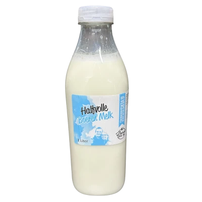 Productfoto Halfvolle boeren melk, 1 Liter