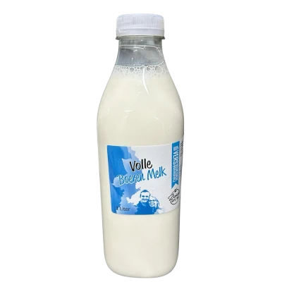 Productfoto Volle boeren melk, 1 Liter