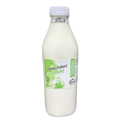 Productfoto Boeren yoghurt - Naturel 0% vet, 1 liter