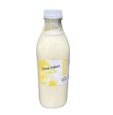 Productfoto Boeren yoghurt - Vanille, 1 Liter