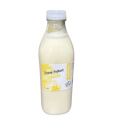 Productfoto Boeren yoghurt - Vanille, 1 Liter