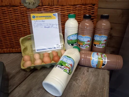 Productfoto Volle gepasteuriseerde melk